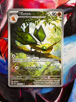 Vibrava 206/191 Illustration Rare Surging Sparks Pokemon TCG - Image 1
