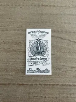 2024 Topps Allen & Ginter Shohei Ohtani Mini Insert Card #97 Los Angeles Dodgers - Image 2