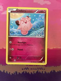 Pokemon Card Clefairy Generations Common 50/83 Near Mint - Image 1
