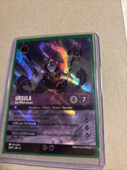 FOIL ENCHANTED URSULA SEA WITCH QUEEN Set Championship Promo - Lorcana TCG 38/p1 - Image 3