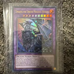 Timaeus the United Magical Dragon - MZMU-EN012 - Ultra Rare - 1st Edition Yugioh - Image 1