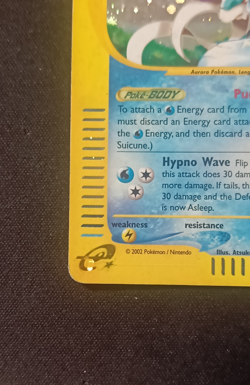 Pokemon - Suicune H25/H32 Aquapolis - Holo Rare ENG MP- WOTC - Image 5