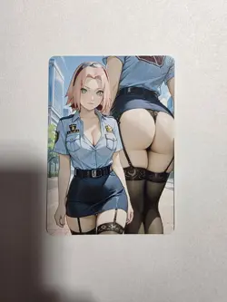 Beautiful Waifu Card -Sakura-Goddess ACG Custom DIY Fan Art Card - Image 1