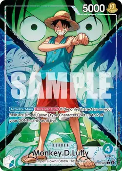 Monkey.D.Luffy (Alternate Art) OP16-022 Leader One Piece Card - Image 1