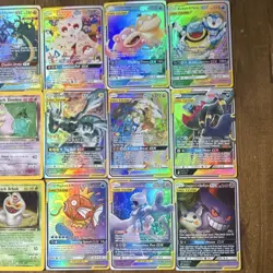 Pokemon TCG Tag Team GX Mixed Lot 18 Holo English Cards Slowpoke & Psyduck - Image 3