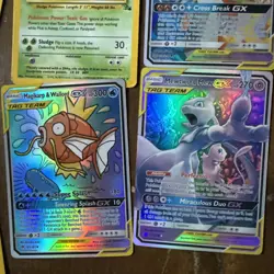 Pokemon TCG Tag Team GX Mixed Lot 18 Holo English Cards Slowpoke & Psyduck - Image 5