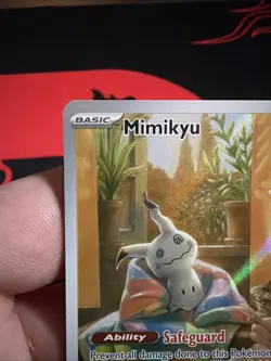 Mimikyu 075 Pokemon TCG Card Black Star Promo Scarlet & Violet NM See Pics - Image 2