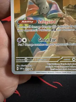 Mimikyu 075 Pokemon TCG Card Black Star Promo Scarlet & Violet NM See Pics - Image 5