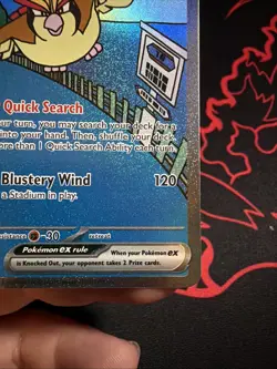 Pidgeot Ex 225/197 Pokemon TCG Card From Obsidian Flames Near Mint See Pics - Image 4