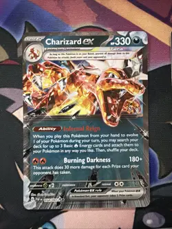 Lot Of Pokemon TCG Ex Cards Charizard, Fezandipiti, Pidgeot All NM See Pics - Image 2