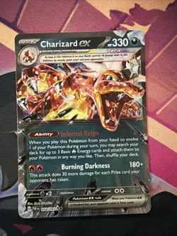 Lot Of Pokemon TCG Ex Cards Charizard, Fezandipiti, Pidgeot All NM See Pics - Image 3