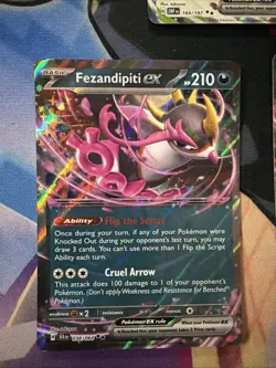 Lot Of Pokemon TCG Ex Cards Charizard, Fezandipiti, Pidgeot All NM See Pics - Image 5