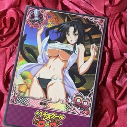Kuroka High School DxD High School DxD Hot Spring Goddess Anime Waifu Girl Card - Image 1