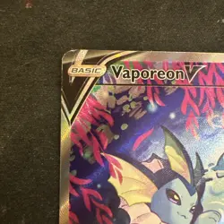 Pokemon Vaporeon V SWSH181 - Sword & Shield Promo Cards English - Image 3