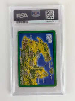 PSA 1 Pokemon Charizard Blastoise Venusaur Town Map Carddass 1996 Bandai Graded - Image 3