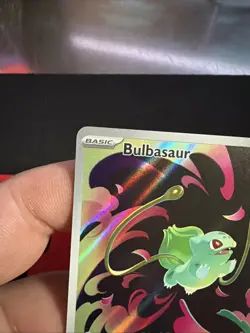 Bulbasaur 133/132 Illustration Rare Pokemon TCG Card Mega Evolution NM See Pics - Image 2