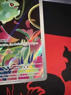 Bulbasaur 133/132 Illustration Rare Pokemon TCG Card Mega Evolution NM See Pics - Image 4