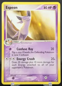 Pokemon Espeon #16/100 English EX Battle Stadium Regular - Image 1