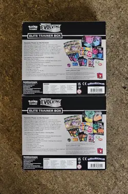 Pokemon Set Of 2 Evolving Skies EMPTY Elite Trainer Box No Pack*Read Description - Image 2