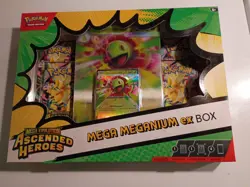 Pokemon TCG Mega Evolution Ascended Heroes Mega Meganium ex Box New & Sealed - Image 1
