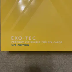 Vault X - 12 Pocket Exo Tec Zip Binder Pokemon Surging Sparks SV8 Edition - New - Image 2
