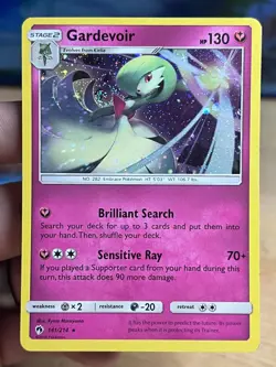 Gardevoir 141/214 Holo Promo Pokemon (Cosmos Holo Swirl) Holo NM/M - Image 1