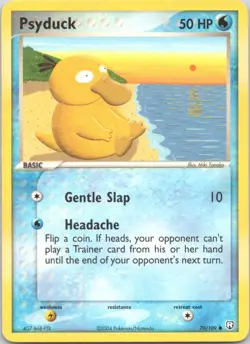 2004 Team Rocket Returns Psyduck Common #70/109 - Image 1