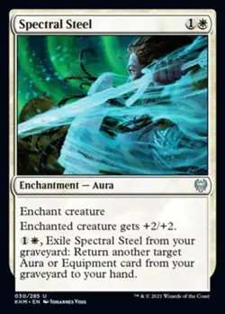 Spectral Steel - Near Mint MTG Kaldheim - Image 1
