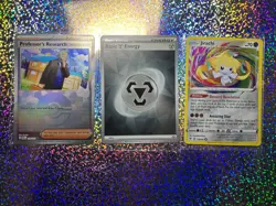 2020 Pokemon TCG Vivid Voltage Amazing Rare 119/185 Jirachi - Image 1