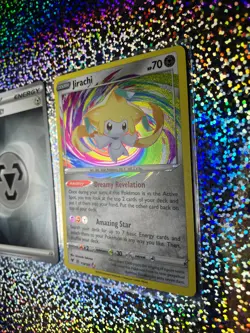 2020 Pokemon TCG Vivid Voltage Amazing Rare 119/185 Jirachi - Image 3