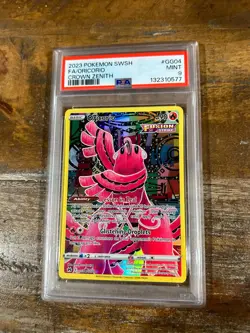 POKEMON 2023 Crown Zenith Full Art ORICORIO #GG04 PSA 9 Mint RARE - Image 1