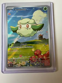 Cottonee 090/086 SV11W White Flare Pokemon TCG English NM - Image 1