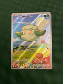 Pokemon TCG Cottonee White Flare Card 090/086 (Illustration Rare) Near Mint - Image 2