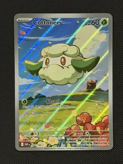 Pokemon TCG – Cottonee 090/086 Illustration Rare – White Flare – NM/M - Image 1