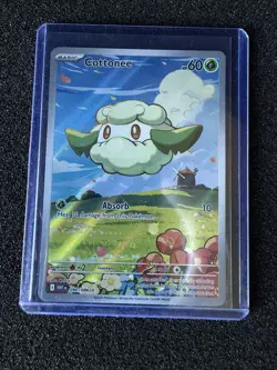 Cottonee 090/086 SV: White Flare Illustration Rare Pokemon TCG NM English 🔥 - Image 1