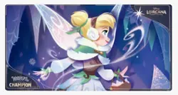 DISNEY LORCANA WINTERSPELL CHAMPION TINKER BELL PLAYMAT UNOPENED - Image 2