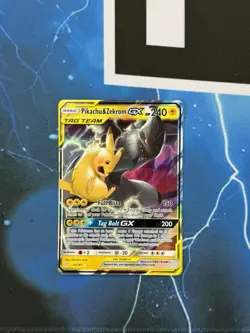 Pikachu & Zekrom GX 33/181 Sun And Moon Team Up Near mint Holo (A) - Image 1