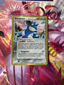 Nidoqueen 7/101 EX Delta Speciesn Dragon Frontiers Holo LP/M Condition 🔥 - Image 1