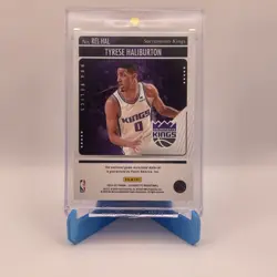 2024 Panini Silhouette NBA Relics Holo Gold 2/10 Tyrese Haliburton #REL-HAL 6m7 - Image 2