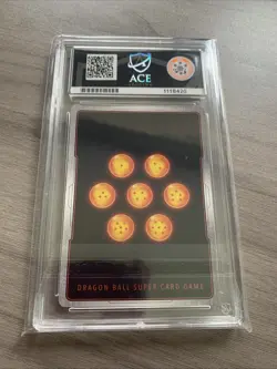 Dragon Ball Super Broly Swift Executioner Gold Holo Parallel P-205 PR Ace 10 - Image 2