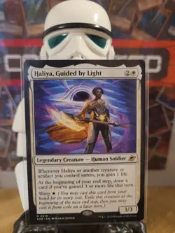 MTG, Edge of Eternities, Haliya, Guided by Light, regular, No.19, R Legendary Cr - Image 2