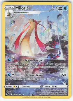 NM Milotic TG02/TG30 Silver Tempest Ultra Rare Pokemon Card - Image 1