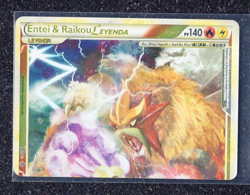 ~ESP~ SPANISH Entei & Raikou Leyenda HGSS Unleashed 90 Pokemon Card (z1) - Image 1