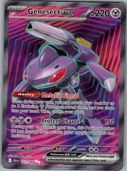 Genesect ex 161/086 SV: Black Bolt - Pokemon Card - NM - Image 1