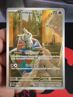 Mimikyu 075 Pokemon TCG Card Scarlet & Violet Black Star Promo NM - Image 1