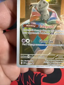 Mimikyu 075 Pokemon TCG Card Scarlet & Violet Black Star Promo NM - Image 5