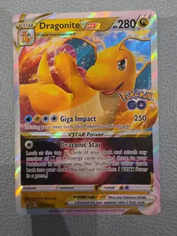 Pokemon TCG Dragonite VSTAR Holo Black Star Promo Card SWSH236 - Image 1