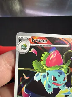 Ivysaur 134/132 Illustration Rare Pokemon TCG Card From Mega Evolution NM - Image 2