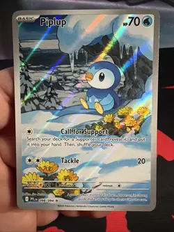 Piplup 098/094 IR Pokemon TCG Card From Phantasmal Flames Near Mint - Image 1