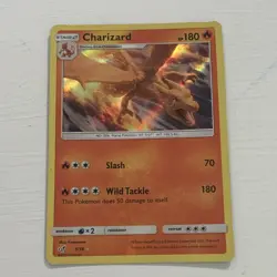 Pokemon TCG Charizard Detective Pikachu Holo Card 5/18 - Image 1
